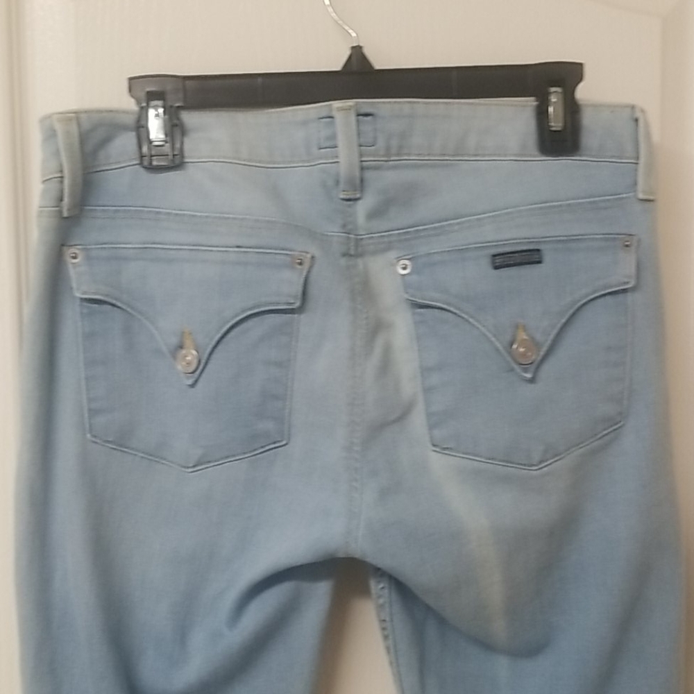HUDSON crop/cuffed jeans